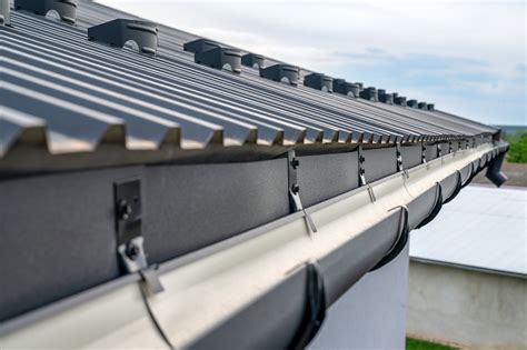 metal gutter fabrication|size of gutter for roofing.